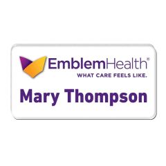 1.5 Inch X 3 Inch Acrylic Name Tag