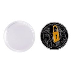 1.5 Inch Zinc 4 Colors 2 Sided Challenge Coins