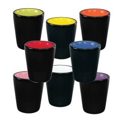 1.5 Oz Color In / Matte Black Out Hilo Shot