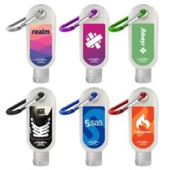 1.9 Oz SPF 30 Sunscreen In Clear Bottle With Carabiner