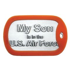 1 1/2 Inch Power Stamped Dog Tag