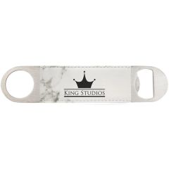 1 1/2 Inch X 7 Inch Laserable Leatherette Bottle Opener