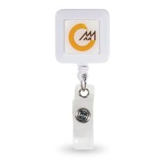 1 1/4 Inch X 1 1/4 Inch Square Shape Badge Retriever