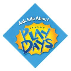 1 1/2 Inch  Diamond Shaped Button W/Safety Pin