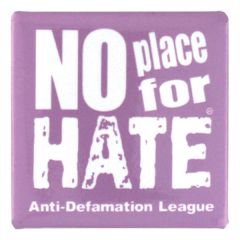 1 1/2 Inch  Square Button W/Safety Pin