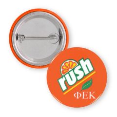 1 1/4  Inch  Round Button  W/ Safety Pin
