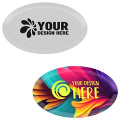 1 1/4 Inch X 2 Inch Oval Domed Decal Full Color