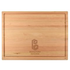 1 3/4 Inch Cherry Butcher Block With Juice Groove
