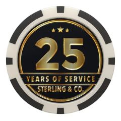1-3/8 Inch Express Vibraprint Poker Chip