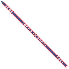 1 3/8 Inch X 48 Inch Custom Printed Knit Polyester Streamer