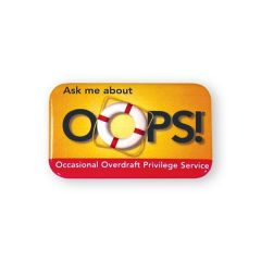 1 3/4 Inch X 2 3/4 Inch  Rectangle Button Full Color