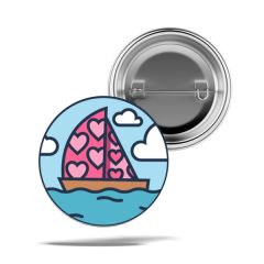 1.5 Inch  Round Custom Buttons