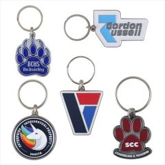 1.75 Inch  X 1.75 Inch  Diestruck Soft Enamel Keychain