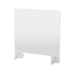 1/8 Inch  Thick Distancing Barrier With Acrylic Legs