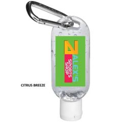 1.9 Oz Hand Sanitizers With Carabiner
