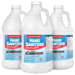 1 Gal Gel Hand Sanitizer Refill 70% Alcohol USA