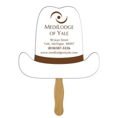 1 Gallon Hat Hand Fan Full Color 1 Side