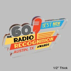 1 Inch Free-Standing Acrylic Award