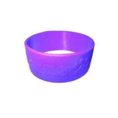 1 Inch Embossed Custom Silicone Wristbands