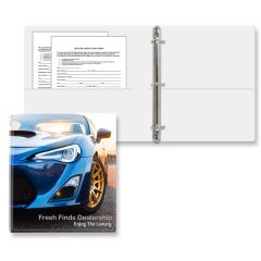 1 Inch Classic Angle D Ring Binder