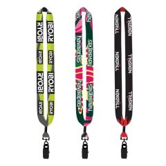 1 Inch Dye Sublimated Lanyard With Metal Crimp & Metal Bulldog