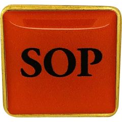 1 Inch W X 1 Inch H Rounded Square Digistock Lapel Pins