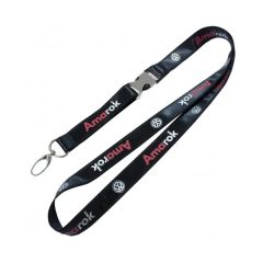 1 Inch X 36 Inch Printed Satin Lanyard