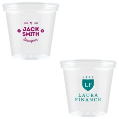 1 Oz Clear Hard Plastic Shot Cup - Tradition