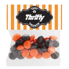 1 Oz Halloween Chocolate Buttons / Header Bag