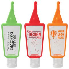 1 Oz. Hand Sanitizer In Silicone Holder