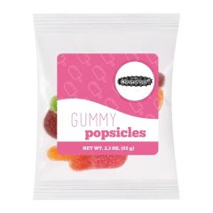 1 Oz Summer Promo Snax Bags - Gummy Popsicles