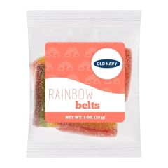 1 Oz Summer Promo Snax Bags - Rainbow Sour Bites