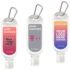 1 Oz Tottle Hand Sanitizer With Carabiner