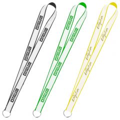 1 Polyester With Ribbon Lanyard