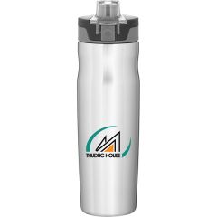 20.9 Oz H2go Jolt Stainless Insulated Water Bottle W/Spout