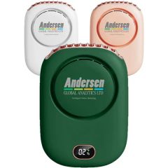 2000 MAh Portable Neck Fan With Lanyard And Bracket