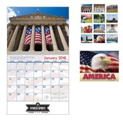 2021 American Pride Stapled Wall Calendar