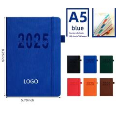 2025 Calendar Daily Planner Notebook