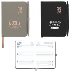 2026 Premium Weekly Planner With Scripps Softy Pen