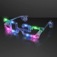 2027 Light Up New Year Party Glasses