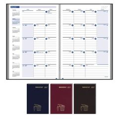 2027 Ruled Monthly Stitched To Cover 32 Page Desk Planner