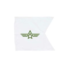 20 Inch X 27.75 Inch Polyester Guidon Flag Single-Sided