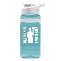 20 Oz Stripe Bottle With Drink-Thru Lid