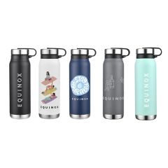20 Oz Vacuum Water Bottle With Stainless Lid