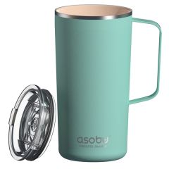 20 Oz, Asobu Tower Mug Metallic Packaging Set