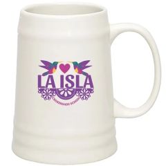 20 Oz Ceramic Dishwasher-Safe Stein Beer Mug W/ Handle