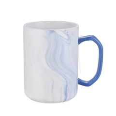 20 Oz Ceramic Mug With Marble Pattern