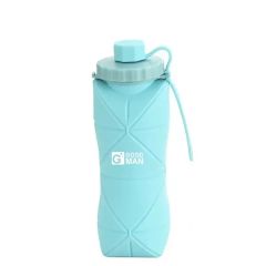 20 Oz Collapsible Silicone Foldable Water Bottle