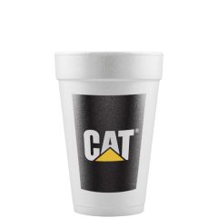 20 Oz Foam Cup - White - Digital