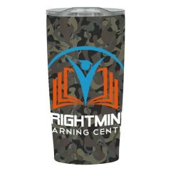 20 Oz Full Color Camo Rocky Tumbler